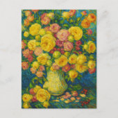 Carte postale rose (Devant)