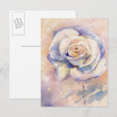 Carte Postale Rose (Devant / Derrière)