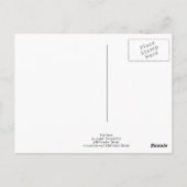 Carte postale rose (Dos)