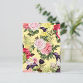 Carte Postale Rose (Debout devant)