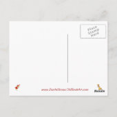 Carte Postale Rose (Dos)