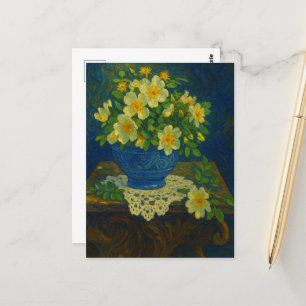 Carte postale rose