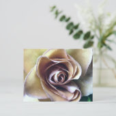 CARTE POSTALE ROSE (Debout devant)