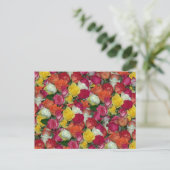 Carte Postale rose (Debout devant)