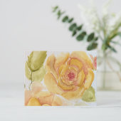 Carte Postale Rose (Debout devant)