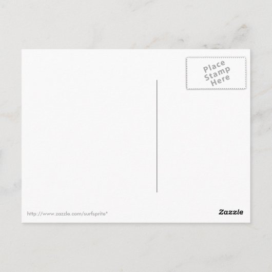 Carte Postale Rose (Dos)