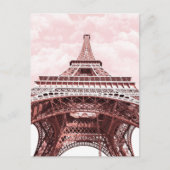 Carte postale rose (Devant)