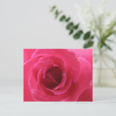 Carte Postale rose (Debout devant)