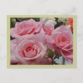 Carte postale rose (Devant)