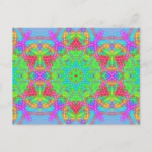 Carte Postale Rose (Devant)