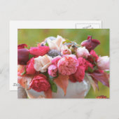 Carte Postale Rose (Devant / Derrière)