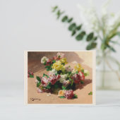 Carte Postale Rose (Debout devant)