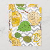 Carte Postale Rose 11 (Devant / Derrière)