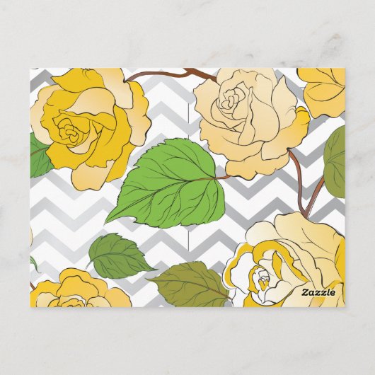 Carte Postale Rose 11 (Dos)