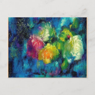 Carte Postale Rose, 1929 peinture d'art