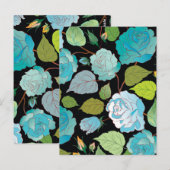 Carte Postale Rose 22 (Devant / Derrière)