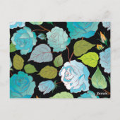 Carte Postale Rose 22 (Dos)