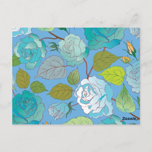 Carte Postale Rose 23 (Dos)