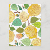 CARTE POSTALE ROSE 9 (Devant)