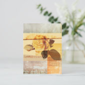 Carte Postale Rose antique (Debout devant)