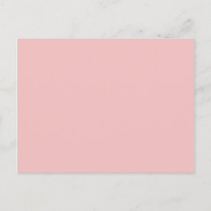 Carte Postale Rose bébé