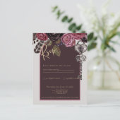 Carte Postale ROSE BOTHIQUE Bourgogne Mariage de automne (Debout devant)