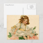 Carte Postale Rose Bouquet (Devant / Derrière)