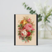 Carte postale - Rose Bouquet (Debout devant)