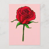 Carte Postale Rose Bud (Devant)