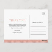 Carte postale Rose classique Gold Crest Mariage Me (Dos)