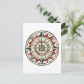 Carte Postale Rose Compass #5 (Debout devant)