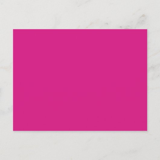 Carte Postale rose couleur (Devant)