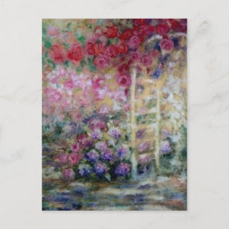 Carte postale Rose dansante