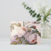 Carte postale Rose d'art vintage (Debout devant)