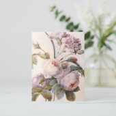 Carte postale Rose d'art vintage (Debout devant)