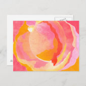 Carte Postale Rose de chou III (Devant / Derrière)