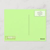 Carte Postale Rose de crème parfumée (Dos)