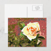 Carte postale Rose de grand-mère (Devant / Derrière)