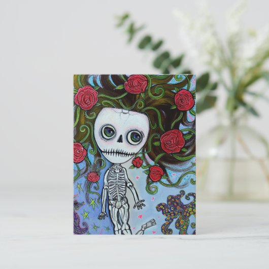 Carte Postale Rose De La Mer (Debout devant)