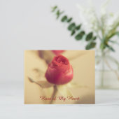 Carte Postale Rose de mon coeur (Debout devant)