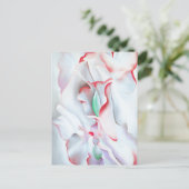 Carte Postale Rose doux - Georgia O'Keefe (Debout devant)