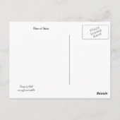 Carte Postale Rose du Siam (Dos)