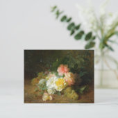 Carte Postale Rose et Raisins, Jules Médard (Debout devant)