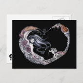 Carte Postale Rose Faery (Devant / Derrière)