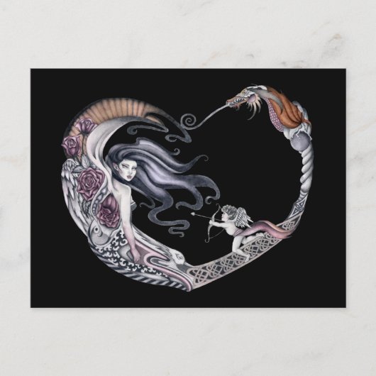 Carte Postale Rose Faery (Devant)