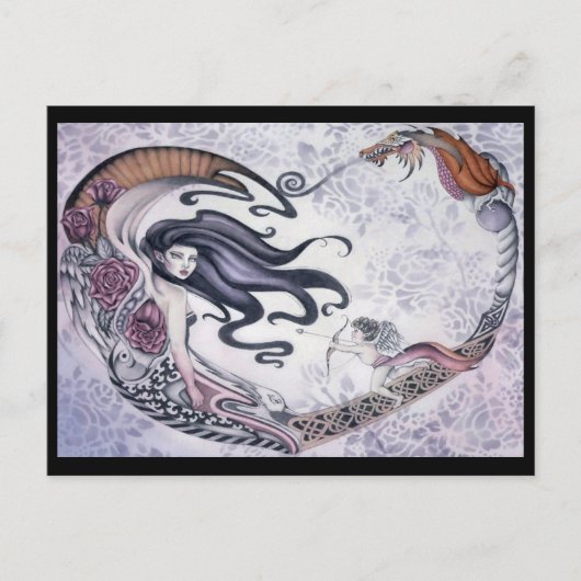 Carte Postale Rose Faery (Devant)
