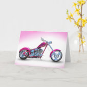 Carte postale rose fraîche de couperet (Fleur jaune)