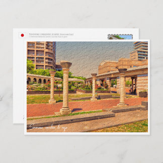 Carte Postale Rose Garden