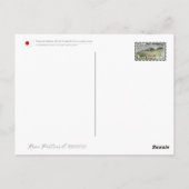 Carte Postale Rose Garden (Dos)