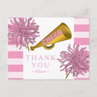 Rose | Gold Cheer Pom-pom girl Fille fête d'annive